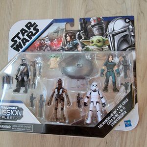 Star Wars Mission Fleet Defend The Child 2.5-Inch-Scale Figure 5-Pack; Cara Dune